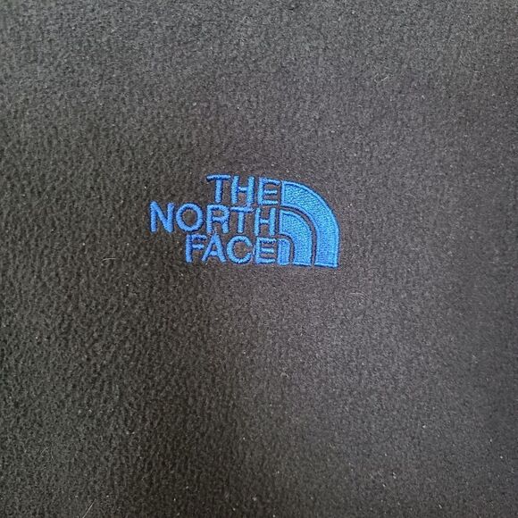 The North Face Size Medium Glacier Black TKA 100 Thermal Fleece Pullover Shirt - Picture 6 of 9